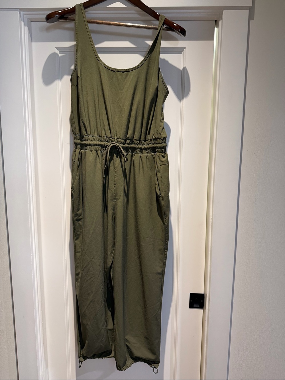Abercrombie & Fitch Olive Green Kids One-Piece Jumpsuit (Petite)